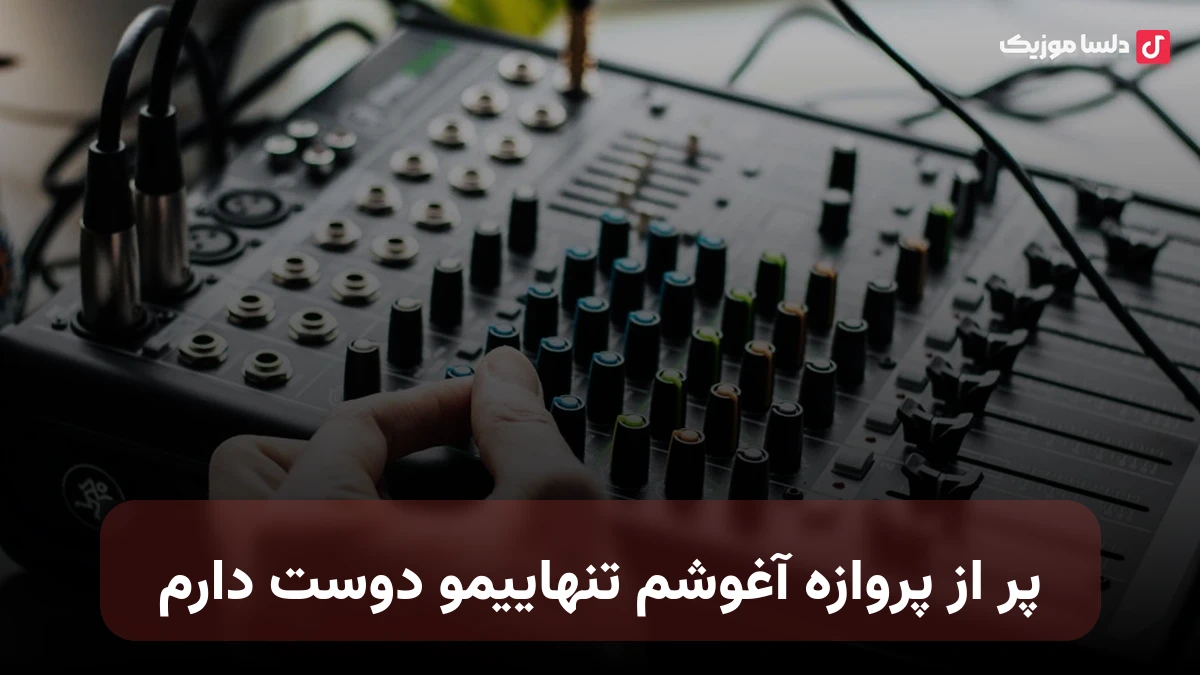 پر از پروازه آغوشم تنهاییمو دوست دارم صدای زن